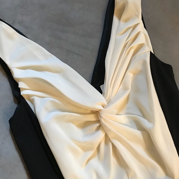 reiss white tuxedo dress